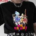 Anime Kono Subarashii Sekai Ni Shukufuku Wo Characters Unisex T-shirt