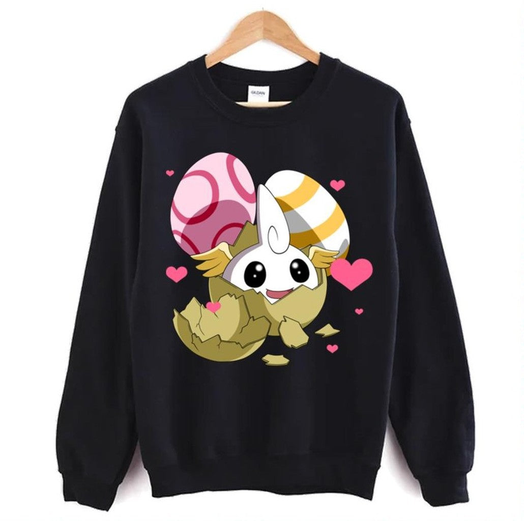 Puttimon Eggs Design Digimon Unisex Sweatshirt