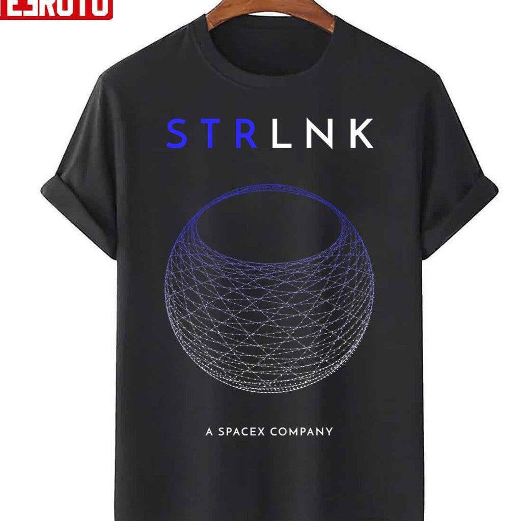 Spacex Starlink Graphic Unisex T-Shirt