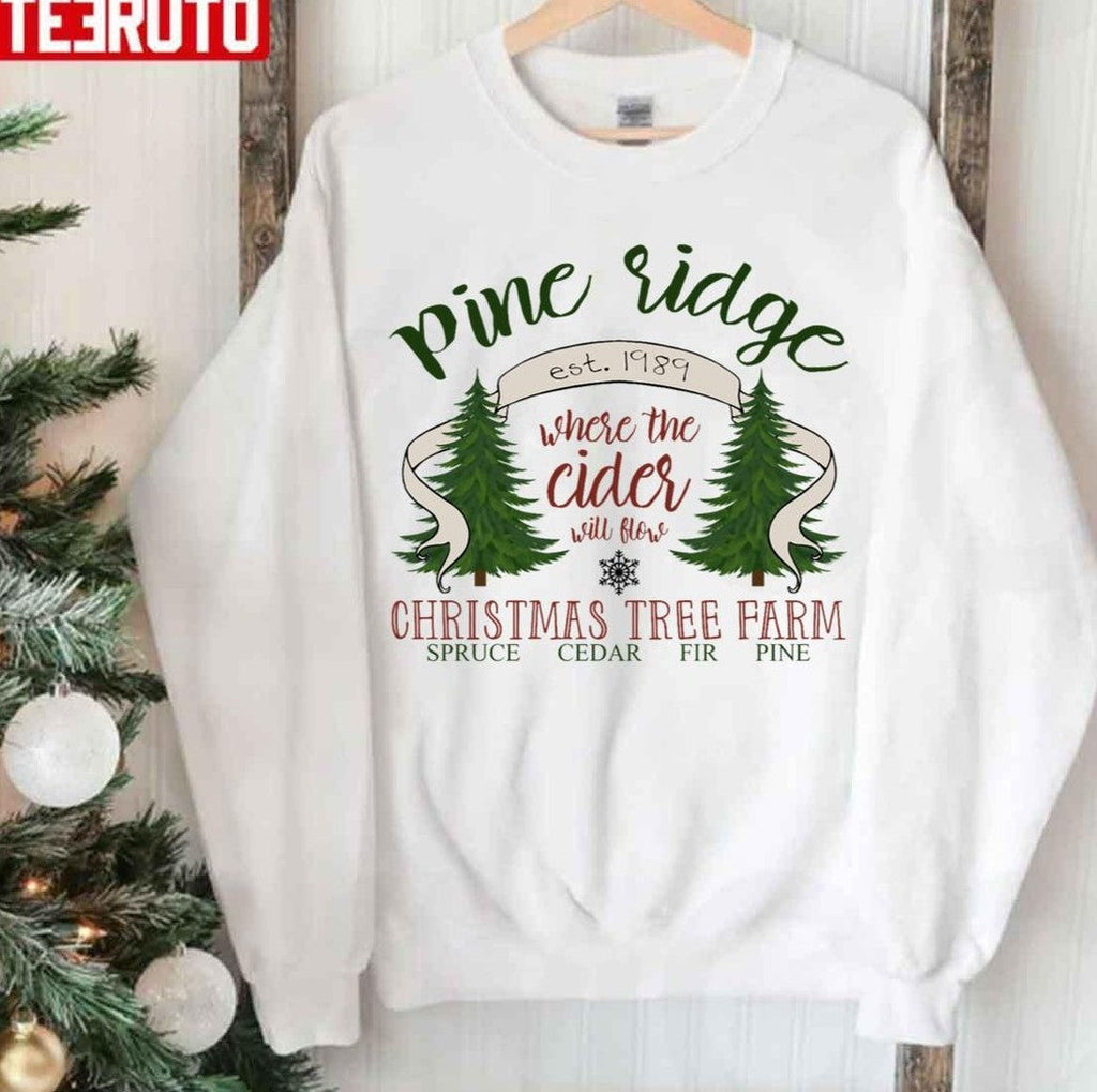 Pine Ridge Christmas Tree Farm Sweatshirt
