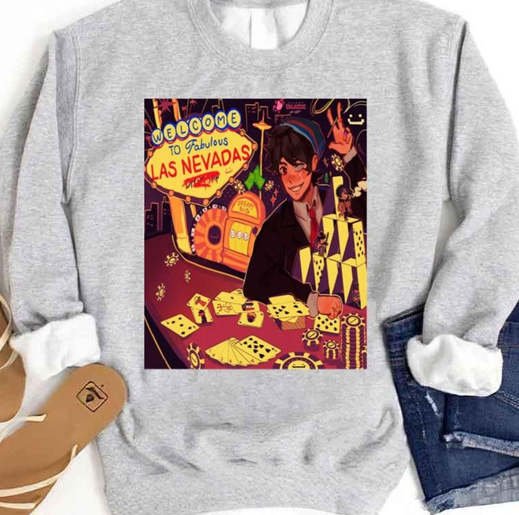 Quackity From Las Nevadas Fan Art Unisex Sweatshirt
