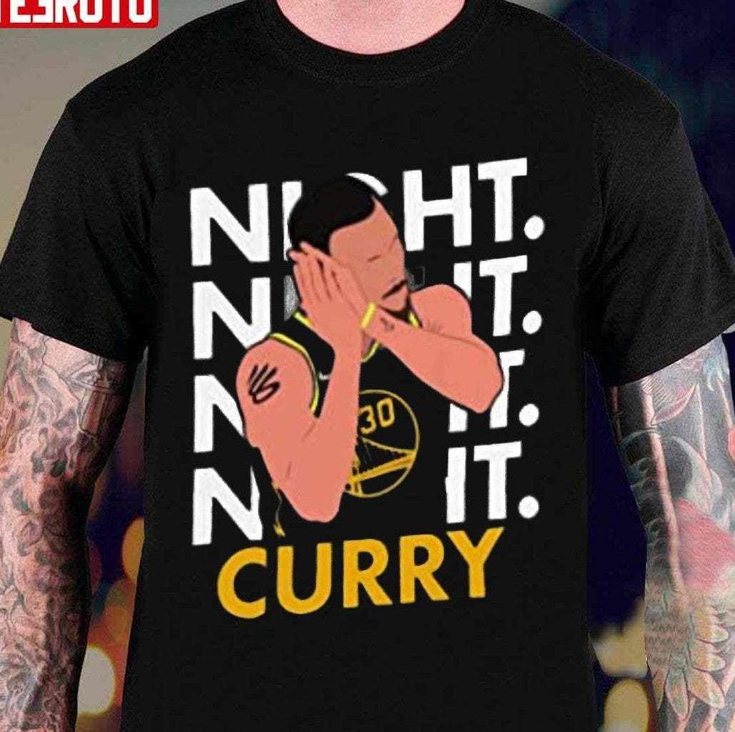 Night Night Curry Quote Design Unisex T-Shirt