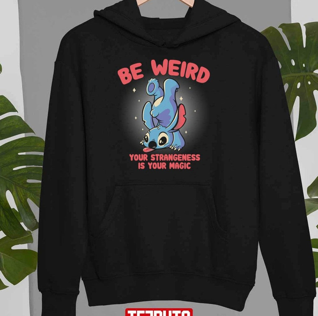 Be Weird Funny Cute Alien Experiment Unisex Sweatshirt