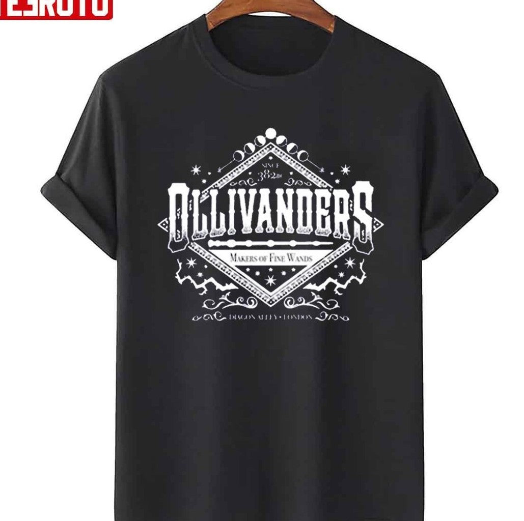 Ollivanders Makers Of Fine Wands Since 382 Bc Nerd Bookworm Fantasy Geek Wizard Vacation Unisex Sweatshirt