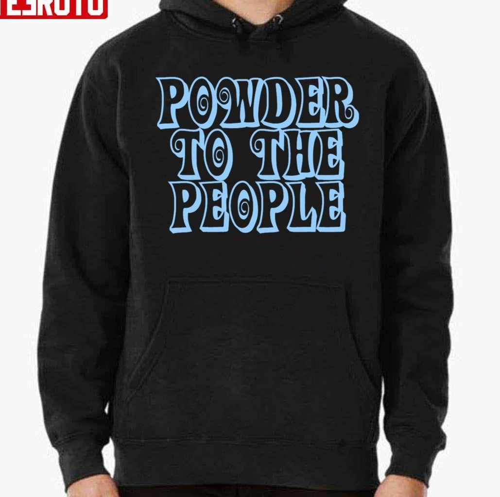 Powder To The People Skier Unisex T-Shirt