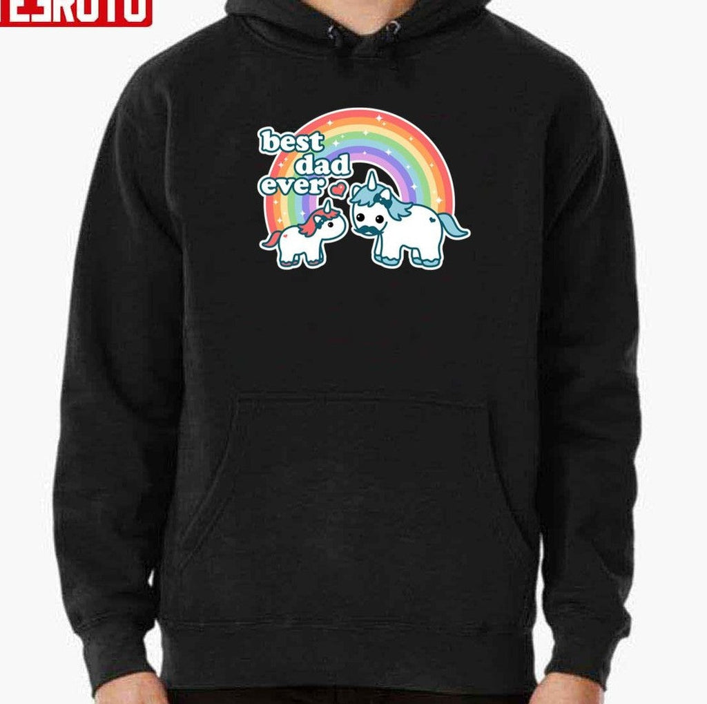 Best Unicorn Dad Ever Unisex T-Shirt