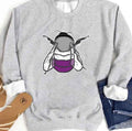 Asexual Bee Lgbtq Pride Month Unisex Sweatshirt