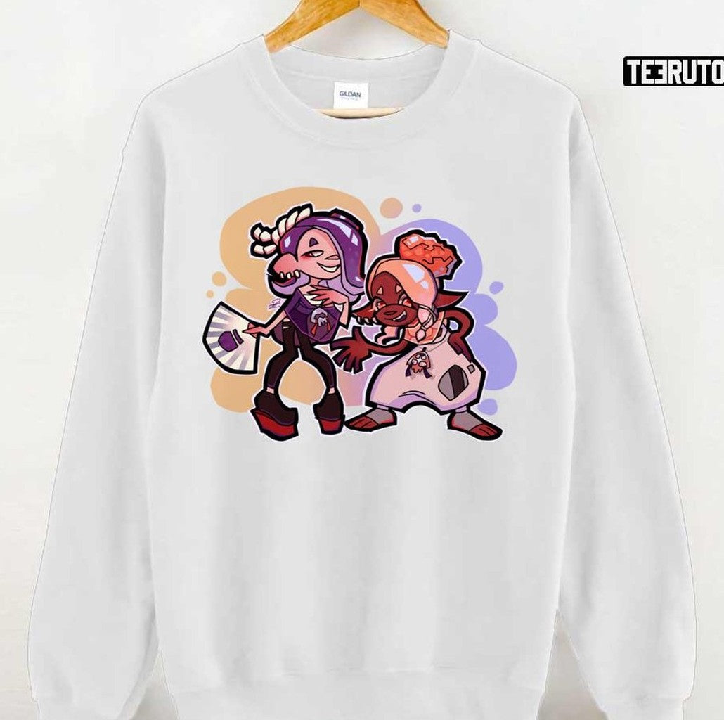 Shiver And Frye Splatoon Fanart Unisex Hoodie