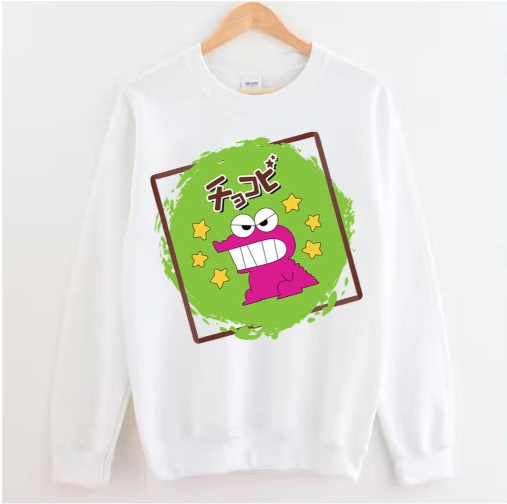 Shinchan Chocobi Snack Logo Unisex Hoodie