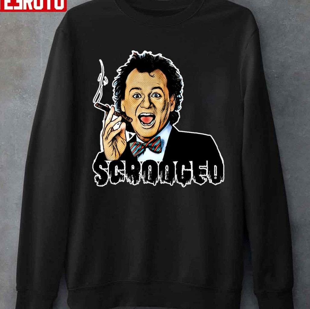 Scrooged Bill Smoking Unisex T-shirt