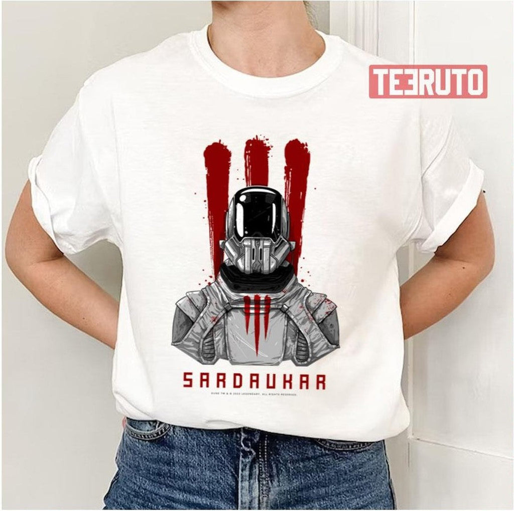 Sardaukar Imperial Soldier On Black Dune Movie Unisex T-Shirt