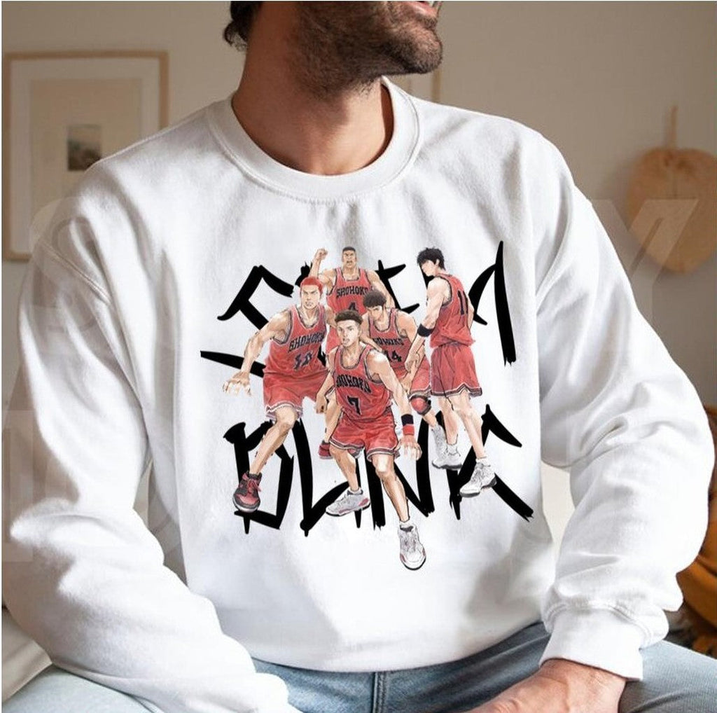 Basketball Anime Slam Dunk Cool Squad Unisex Sweatshirt