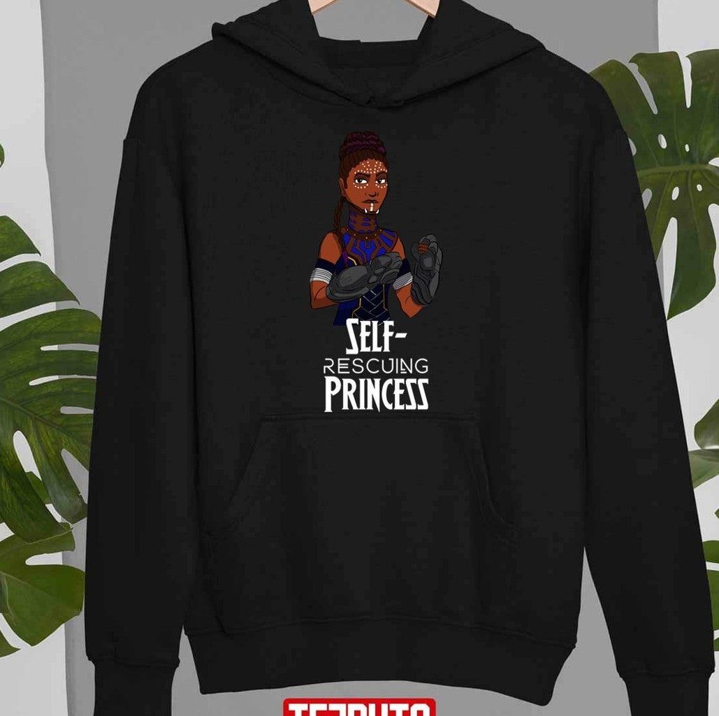 Self Rescuing Princess Shuri Black Panther Unisex Sweatshirt