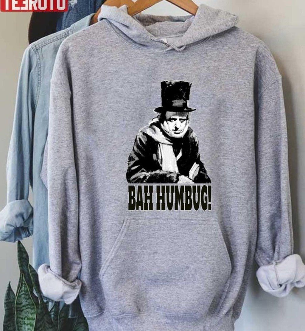 Bah Humbug Ebenezer Scrooge Unisex T-Shirt