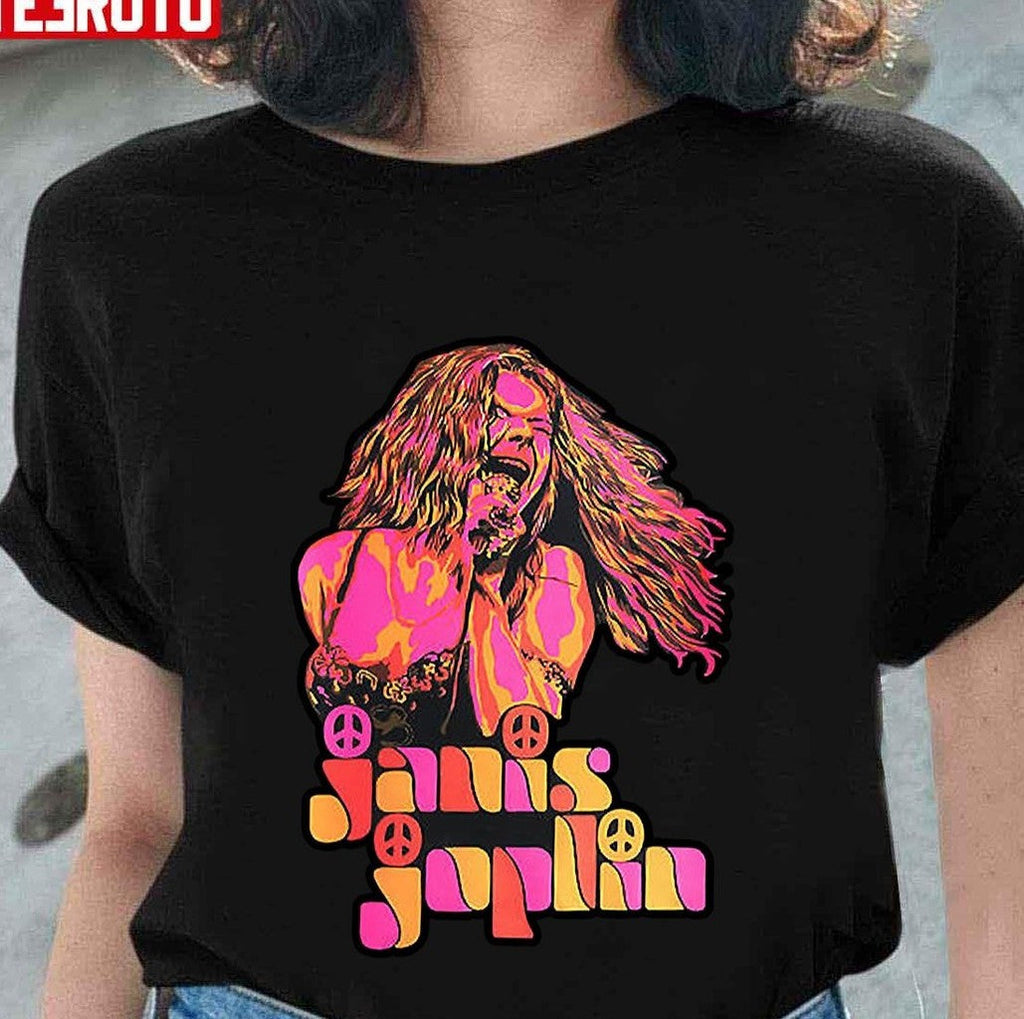 Pop Art Janis Joplin Unisex T-Shirt