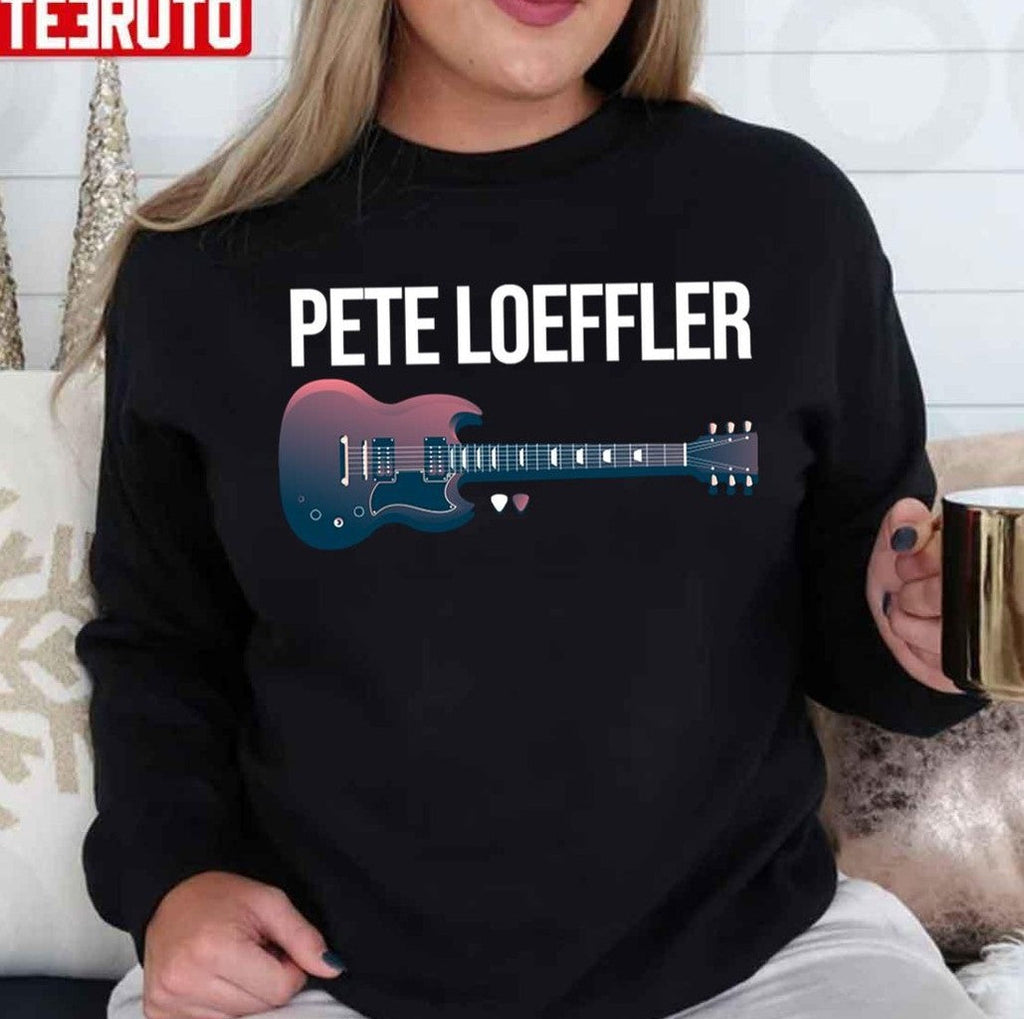 Pete Loeffler Guitar Design Unisex Sweatshirt