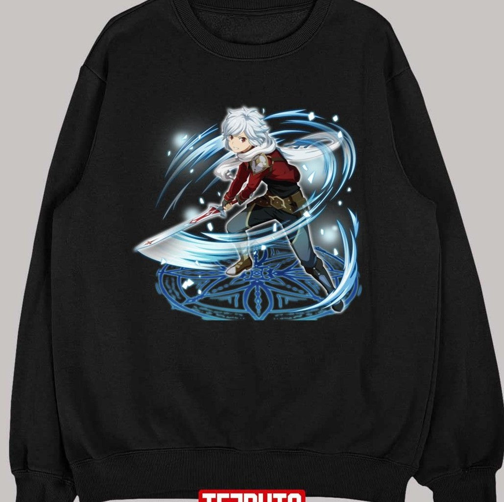 Anime Danmachi Hestia Familia Bell Cranel And His Sword Unisex T-Shirt