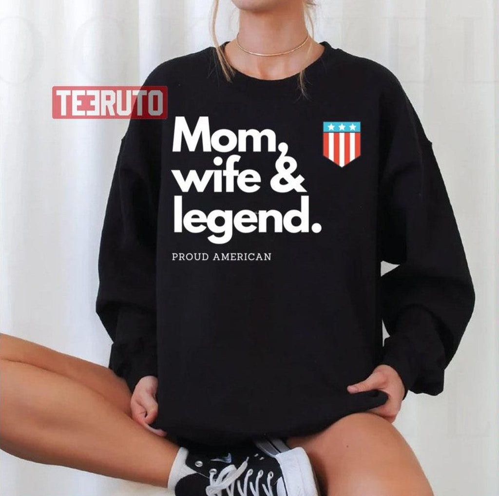 Mom The Legend Funny Republican Mother Unisex T-Shirt