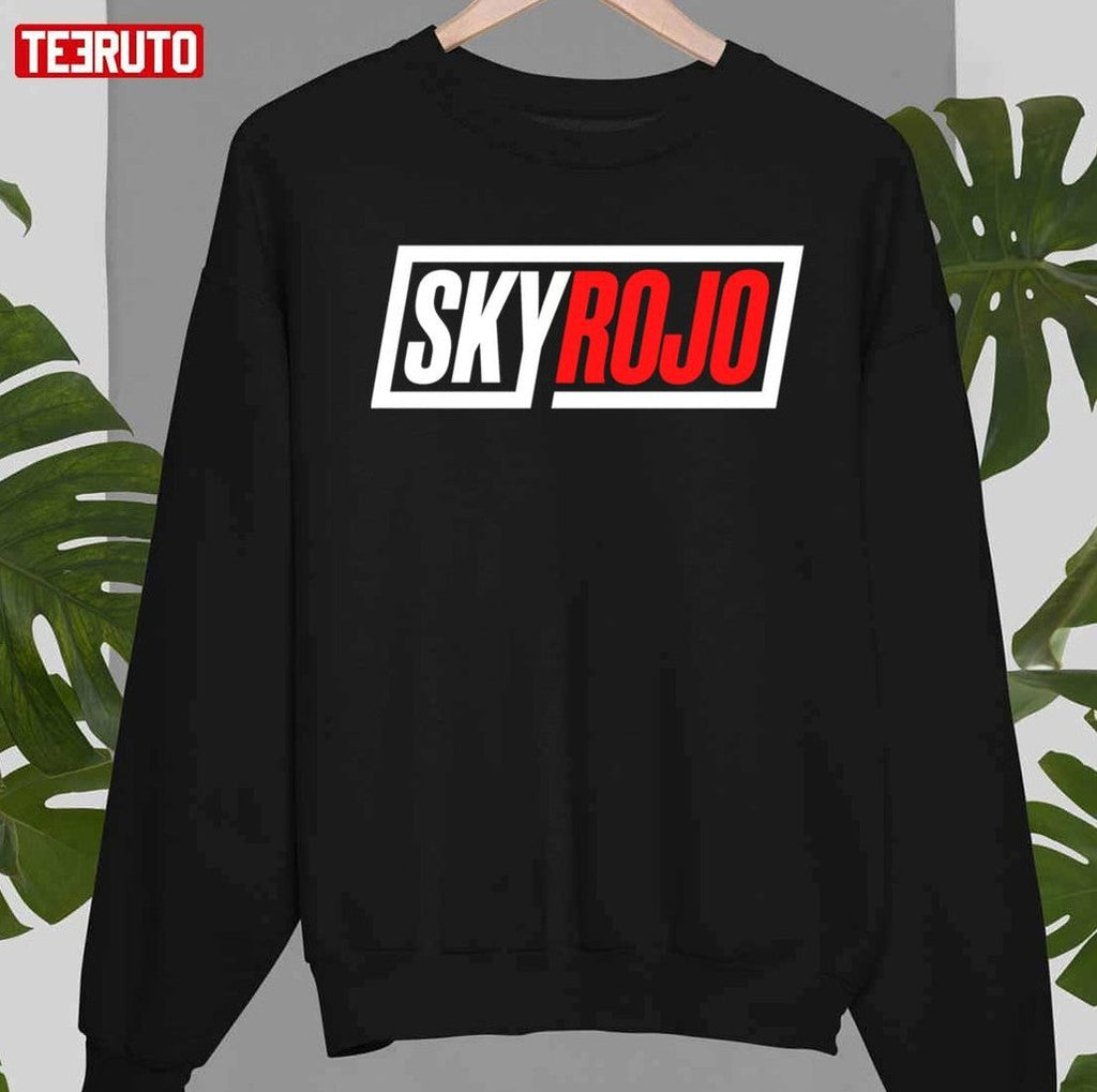 Sky Rojo Logo Title Unisex T-Shirt