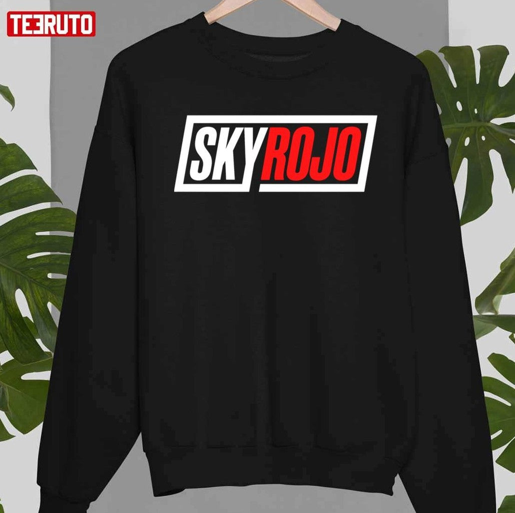 Sky Rojo Logo Title Unisex T-Shirt