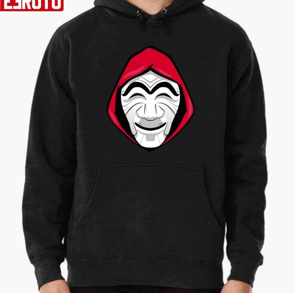 Money Heist Korea Mask Fanart Unisex Sweatshirt