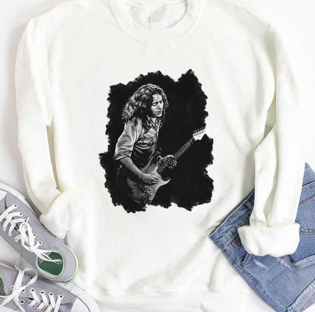 Rory Gallagher Drawing Unisex T-Shirt