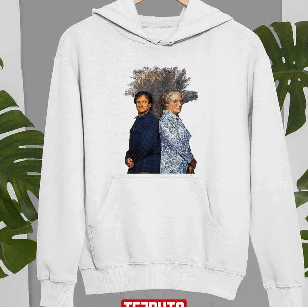 Robin Williams Mrs Doubtfire Funny Design Unisex Sweatshirt