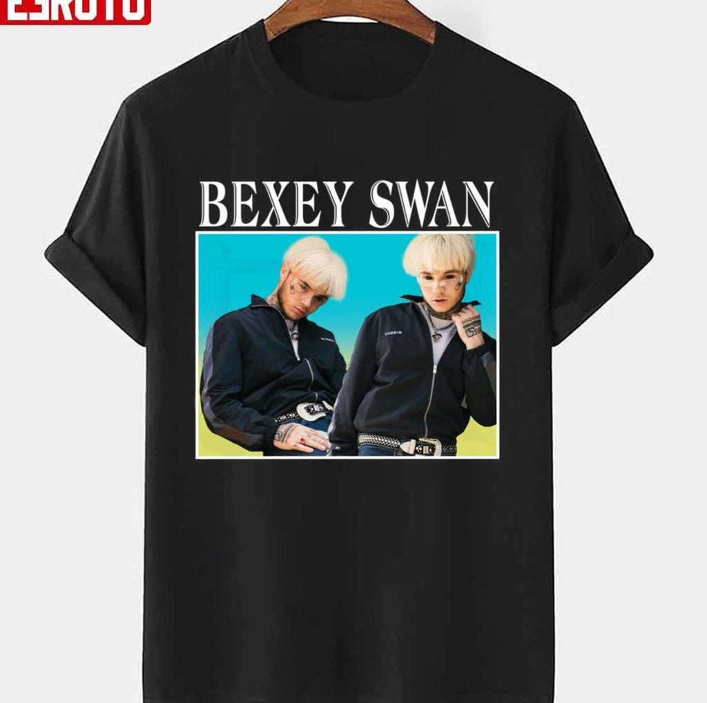 Bexey Swan Farbverlauf Unisex T-Shirt