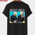 Bexey Swan Farbverlauf Unisex T-Shirt