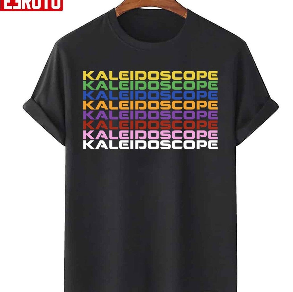 Repeat Kaleidoscope Typographic Unisex Hoodie