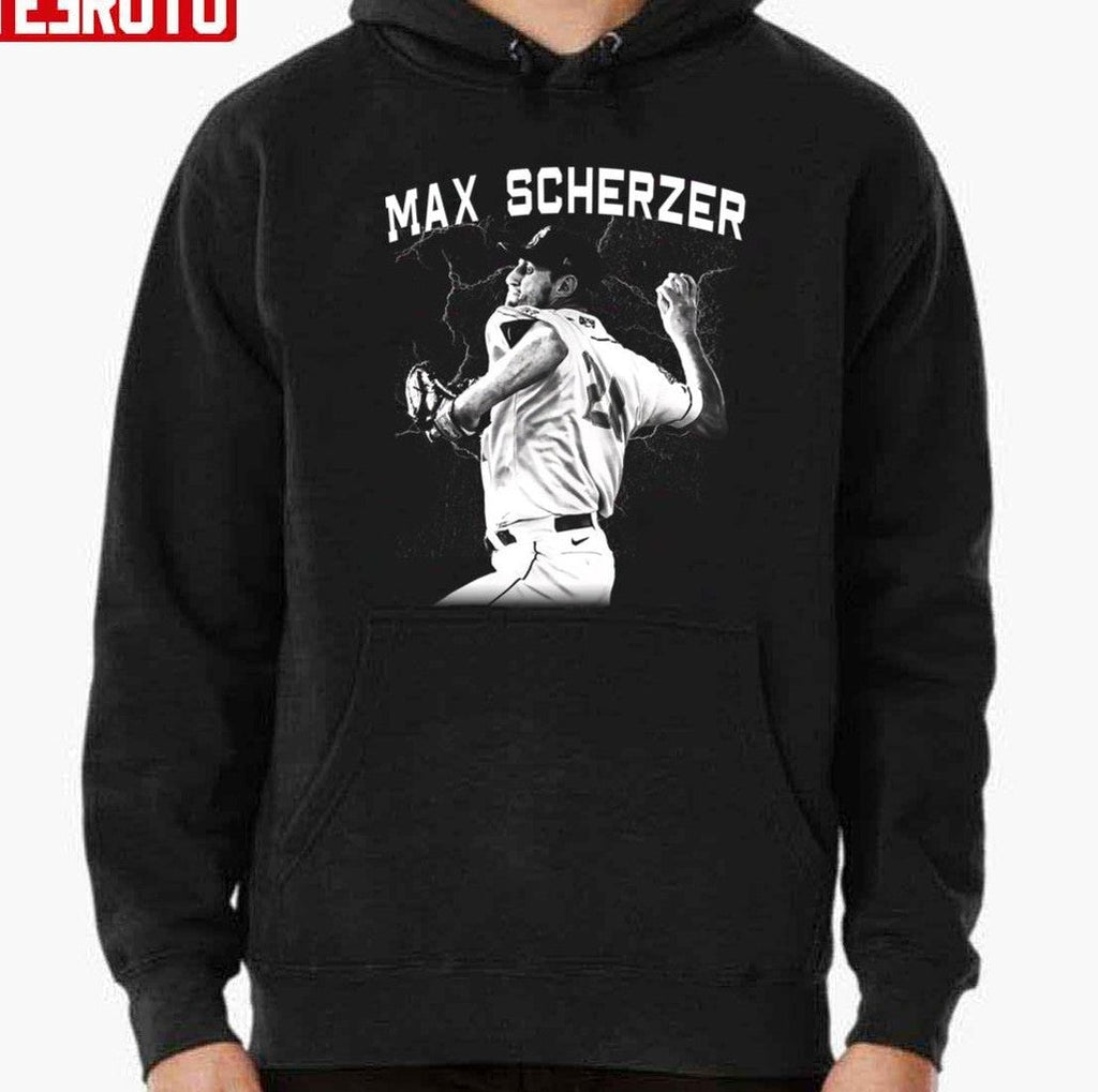 Black And White Art Max Scherzer Baseball Unisex T-Shirt