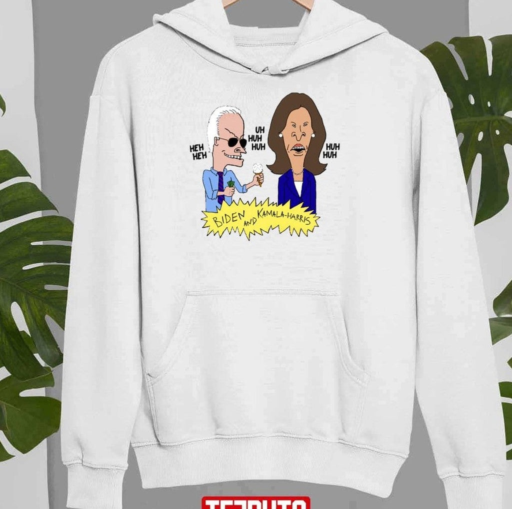 Beavis and Butthead Biden and Kamala Parody Unisex T-Shirt
