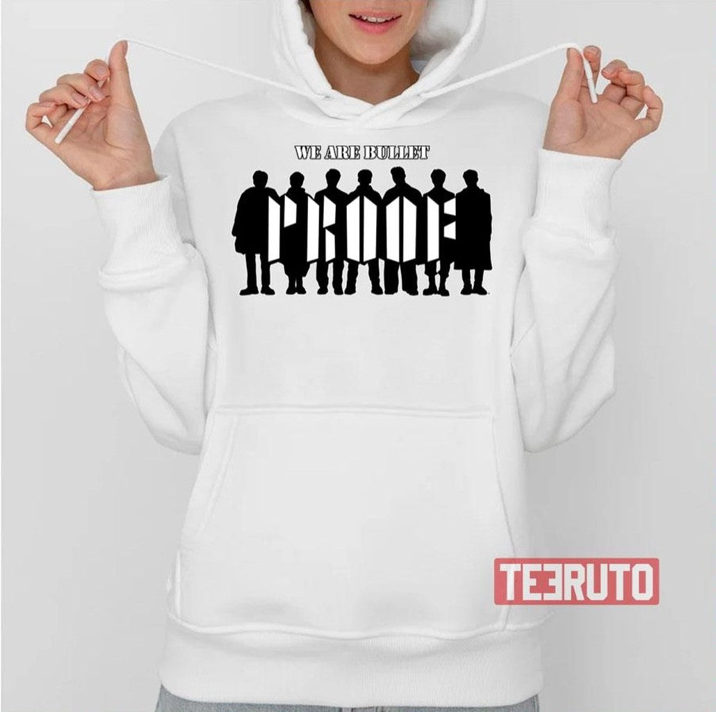 Proof Bts Kpop Band 2023 Tour Unisex T-Shirt