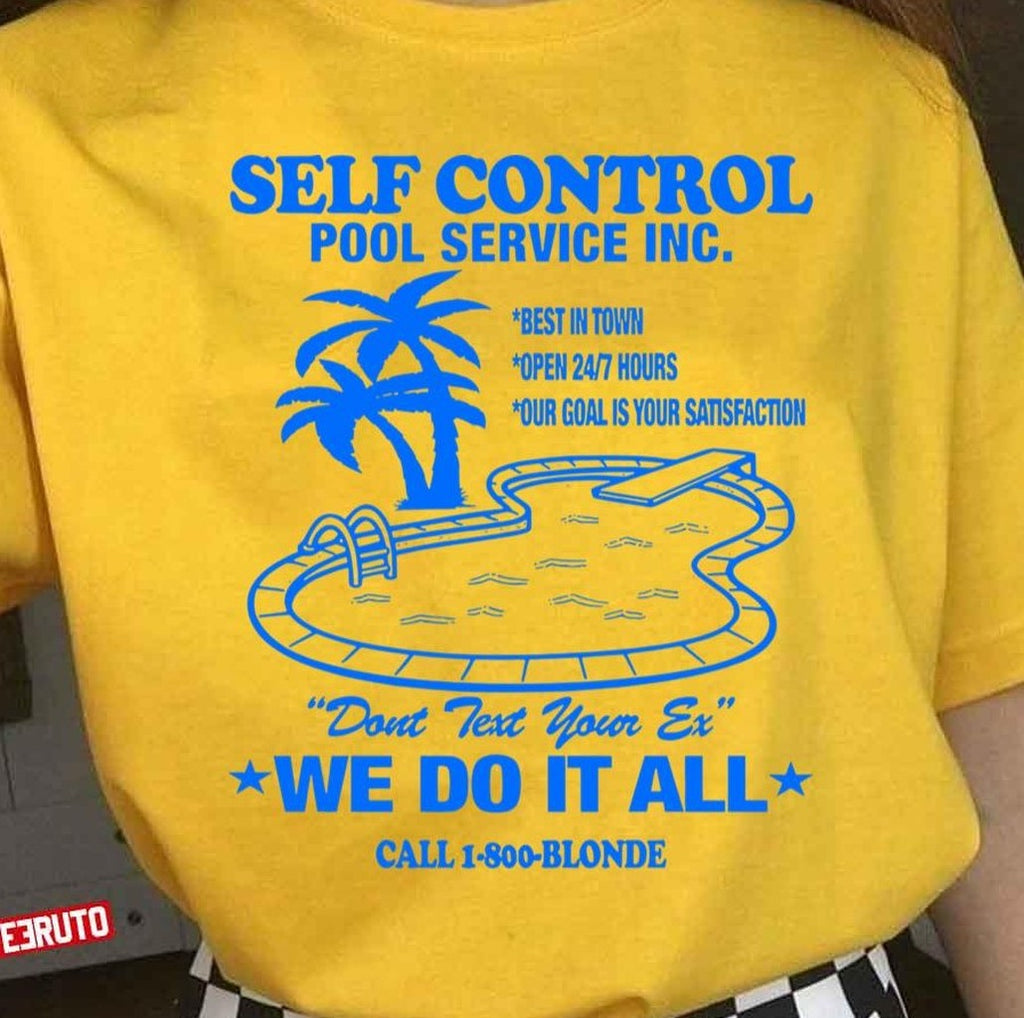 Self Control Pool Service Inc We Do It All Frank Ocean Unisex T-shirt