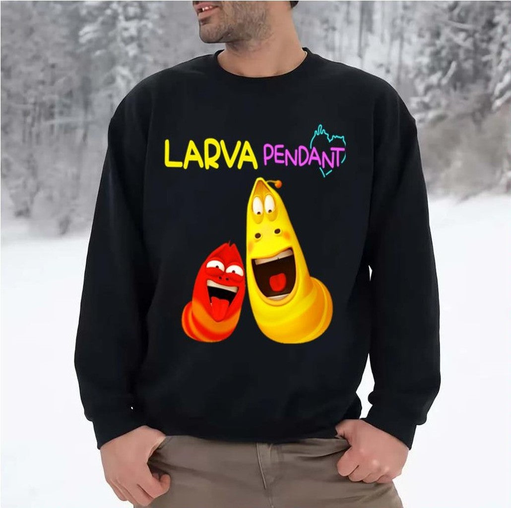 Bestfriend Forever Larva Pendant Unisex Sweatshirt