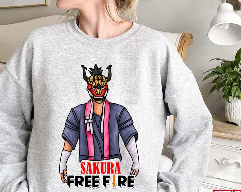 Sakura Criminal Garena Free Fire Unisex Sweatshirt