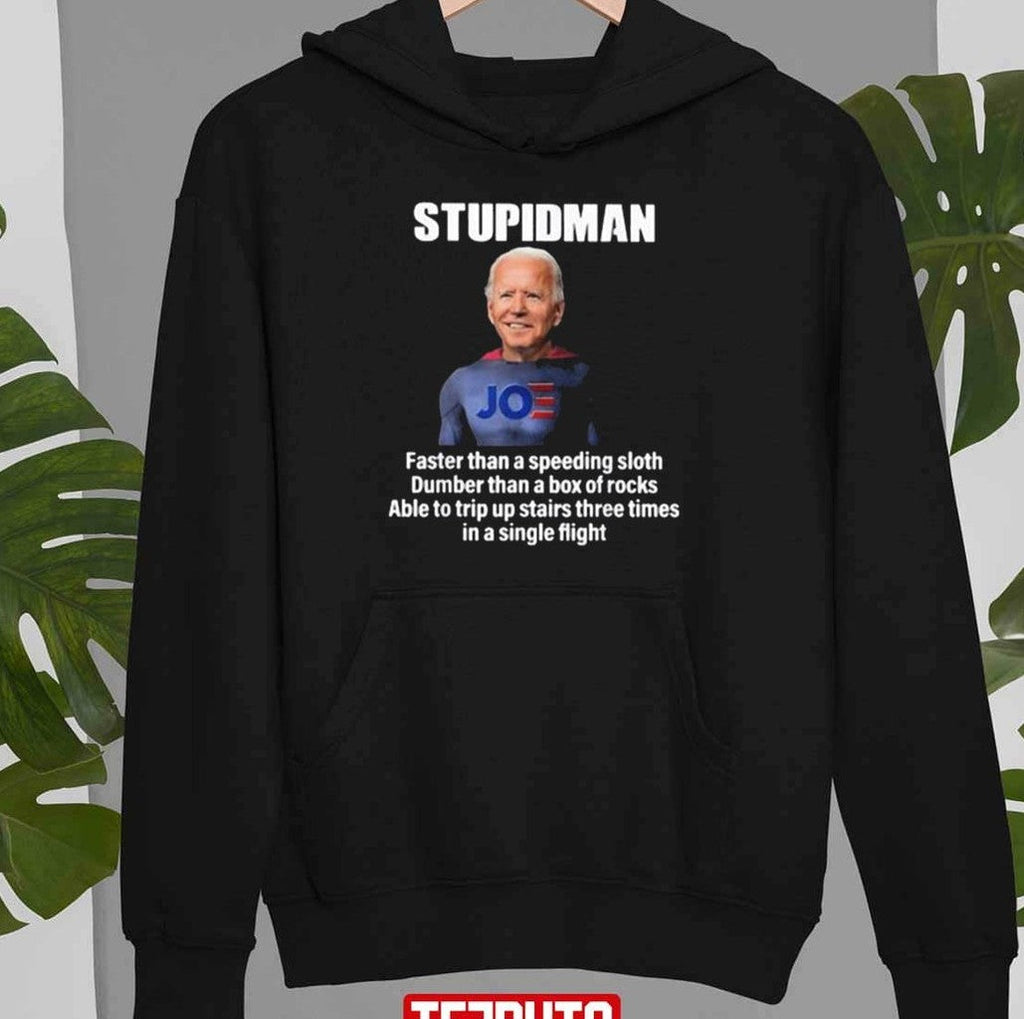 Stupïdman Joe Bïden Chant Impeach Dumber T-Shirt