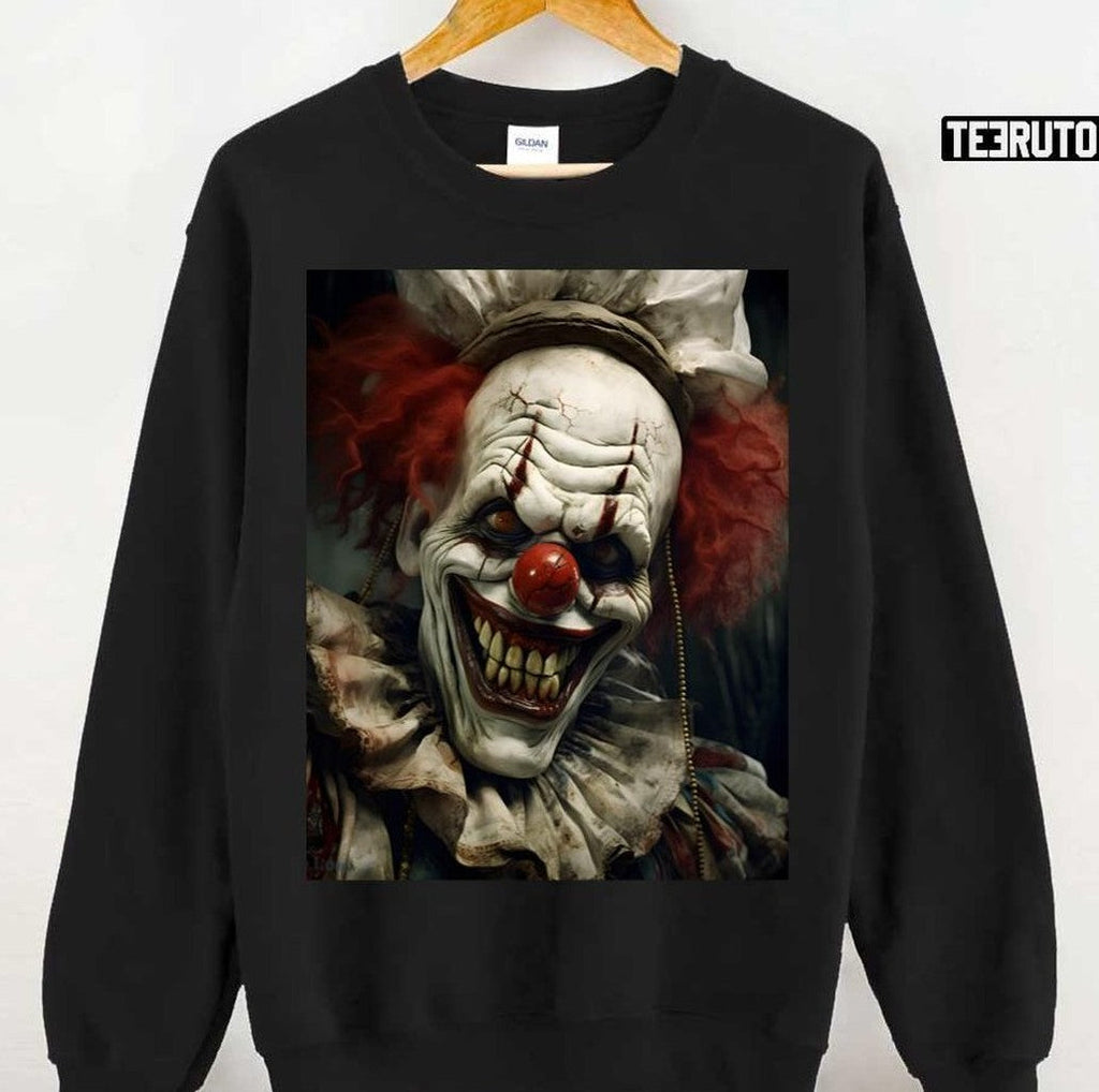 Scary Clown Monster Pennywise Halloween Unisex T-Shirt