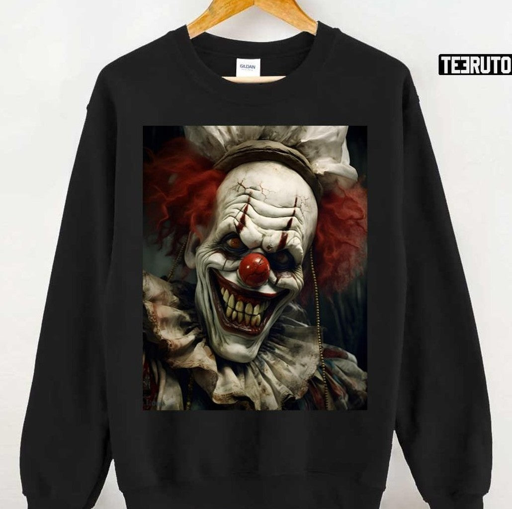 Scary Clown Monster Pennywise Halloween Unisex T-Shirt