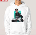 Art George Russell The Racing Pro Portrait F1 Unisex Hoodie
