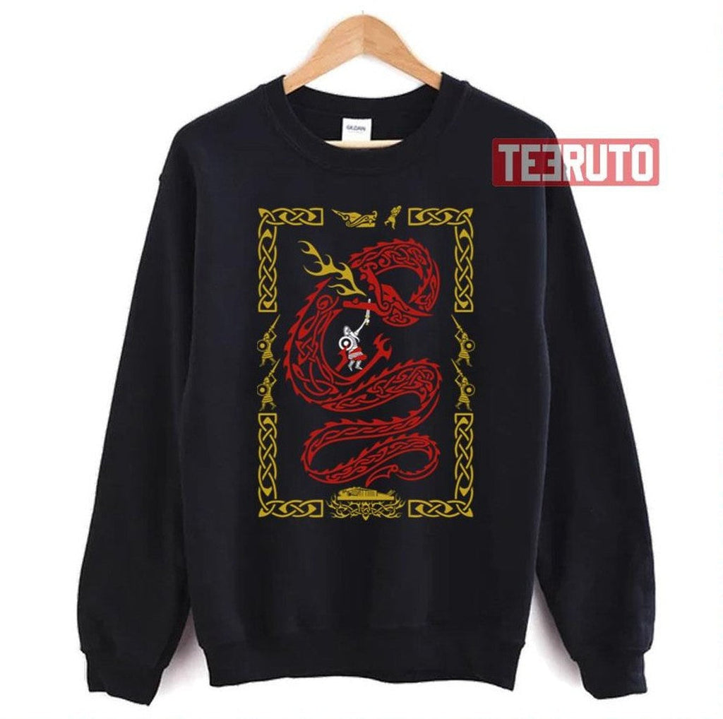 Beowulf Vs The Dragon Unisex T-Shirt