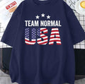 Team Normal Us Flag Unisex T-Shirt