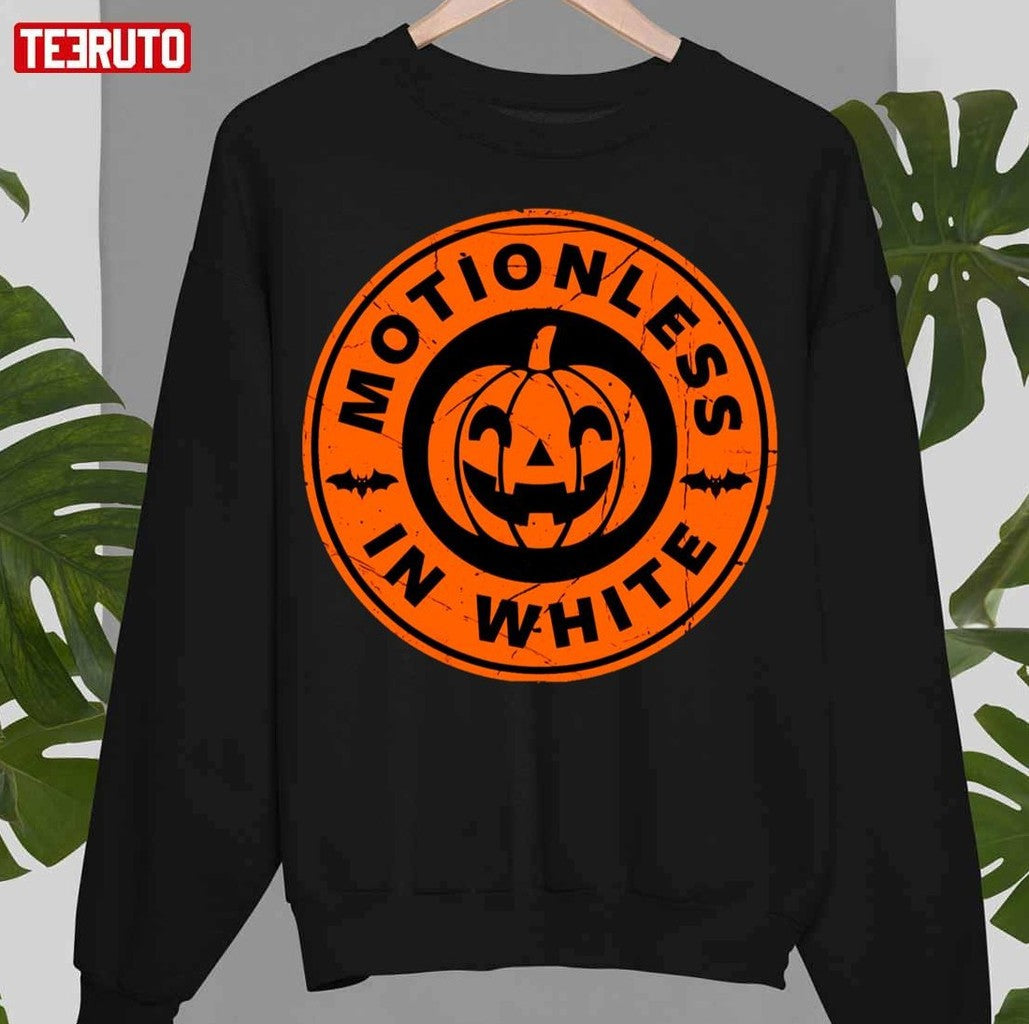 Motionless In Orange Halloween Unisex Sweatshirt