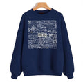 One Chicago Collage On Black Unisex Sweatshirt