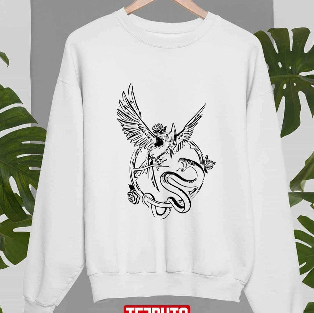 Bird And Snake Mockingjay Hunger Game Unisex Sweatshirt
