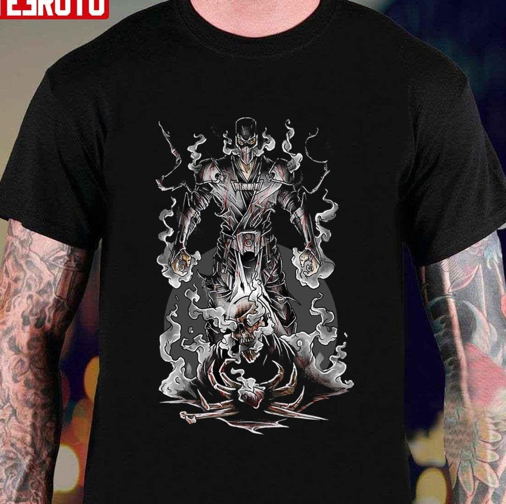 Smoke Power Mortal Kombat Fanart Unisex T-Shirt