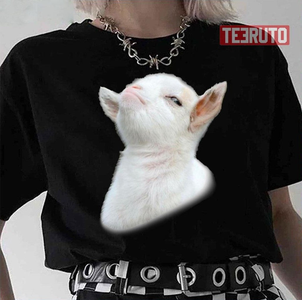 Smug Goat Meme Unisex T-Shirt