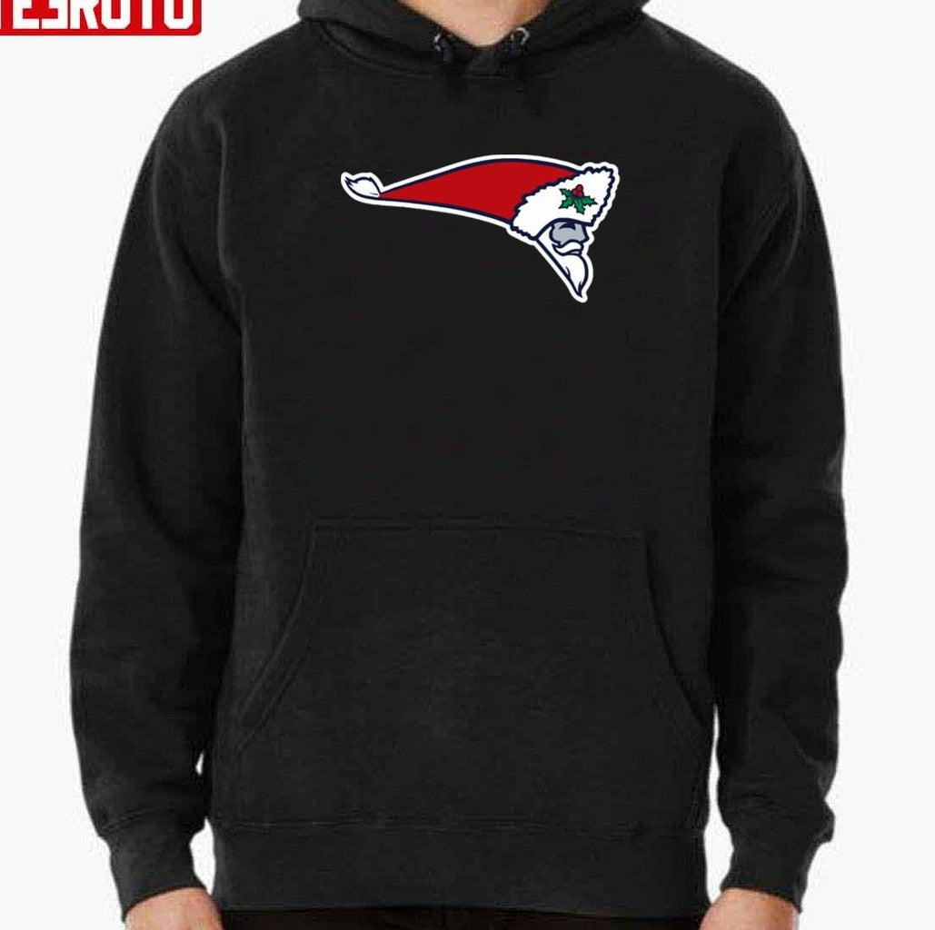 Patriots Flying Santa Logo Xmas Unisex T-Shirt