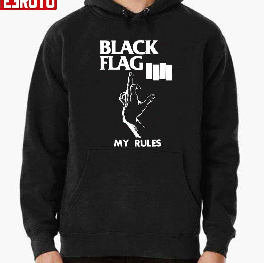 My Rules Black Flag Artwork Unisex T-Shirt