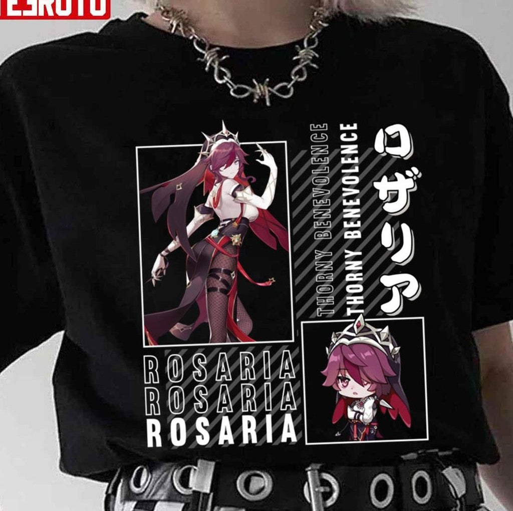 Rosaria Thorny Benevolence Genshin Impact Unisex T-Shirt -